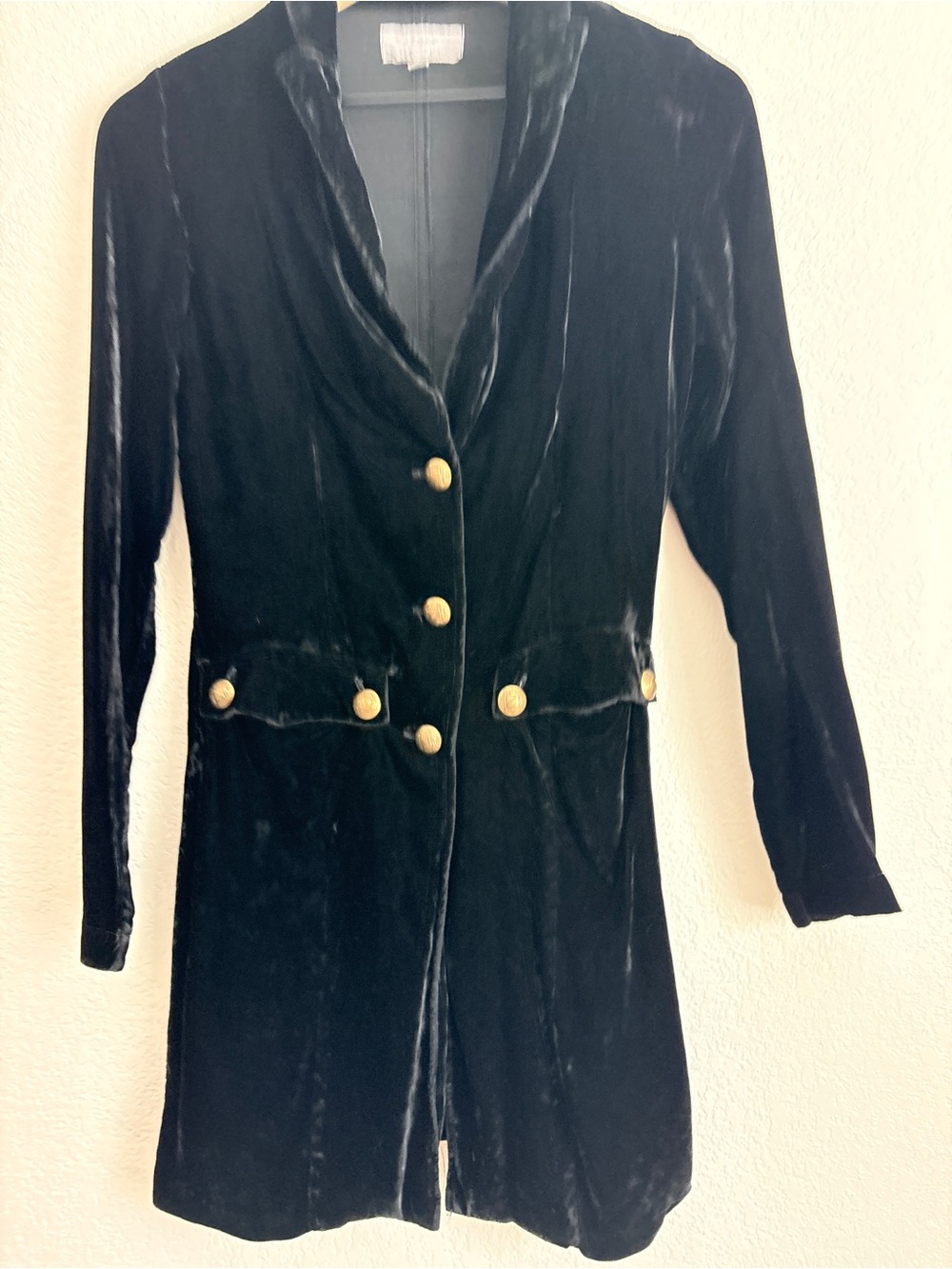Theodore Beverly Hills RARE Black Velvet Jacket - Picture 5 of 7